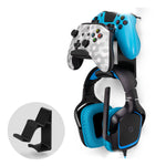 UBERATLAS - UNIVERSAL EDITION - DUAL GAME CONTROLLER AND HEADPHONE HANGER - BLACK