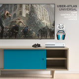 UBERATLAS - UNIVERSAL EDITION - DUAL GAME CONTROLLER AND HEADPHONE HANGER - BLACK