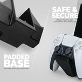 DUAL GAME CONTROLLER & TABLET PHONE DESKTOP HOLDER - UNIVERSAL DESIGN FOR MOST GAMEPADS & TABLET, REDUCE CLUTTER & STAY ORGANIZED  UGDS-02