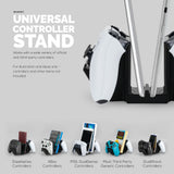 DUAL GAME CONTROLLER & TABLET PHONE DESKTOP HOLDER - UNIVERSAL DESIGN FOR MOST GAMEPADS & TABLET, REDUCE CLUTTER & STAY ORGANIZED  UGDS-02