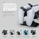 DUAL GAME CONTROLLER DESKTOP HOLDER STAND - UNIVERSAL DESIGN FOR XBOX ONE, PS5, PS4, PC, STEELSERIES, STEAM & MORE UGDS-03