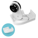 ADHESIVE UNIVERSAL TILTED CORNER SHELF FOR SECURITY CAMERAS, BABY MONITORS & HOME SECURITY SENSORS