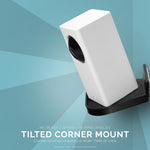 ANGLED CORNER WALL MOUNT FOR WYZE CAM PAN SECURITY CAMERA
