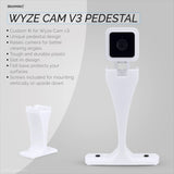 PEDESTAL MOUNT FOR WYZE CAM V3 SMART SECURITY CAMERA, DESKTOP, WALL & CEILING