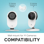 SCREWLESS CORNER MOUNT FOR YI HOME SECURITY CAMERAS - WHITE