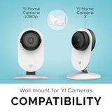 SCREWLESS CORNER MOUNT FOR YI HOME SECURITY CAMERAS - WHITE