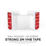 SCREWLESS CORNER MOUNT FOR YI HOME SECURITY CAMERAS - WHITE