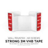 SCREWLESS CORNER MOUNT FOR YI HOME SECURITY CAMERAS - WHITE