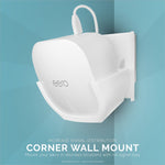 CORNER WALL MOUNT FOR EERO MESH WIFI - WHITE
