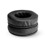HEADPHONE MEMORY FOAM EARPADS - ROUND - PU LEATHER(VARIOUS COLOURS)