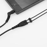 Écouteurs IEM à isolation phonique Jive avec télécommande à 3 boutons et microphone - Noir