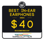 Delta IEM Noise Isolating Earphones With Microphone & Remote - Red