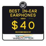Delta IEM Noise Isolating Earphones With Microphone & Remote - Red