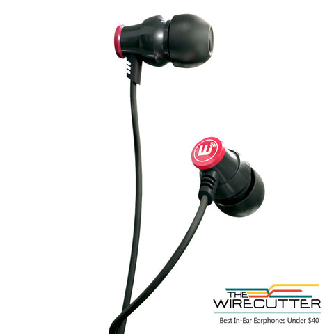 Delta IEM Noise Isolating Earphones With Microphone & Remote - Black