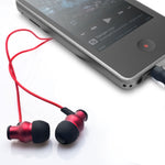 Delta IEM Noise Isolating Earphones With Microphone & Remote - Red