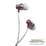 Écouteurs à isolation phonique Delta IEM avec microphone et télécommande - Argent